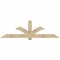Ekena Millwork Redmond Rough Sawn Timber Gable Bracket, Douglas Fir, 96"W x 28"H x 4"D x 6"F, 7/12 Pitch GBW096X28X0406RED00RDF - alternate 1